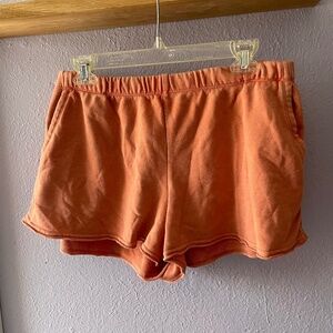 Orange Colsie Lounge Shorts, Size XL